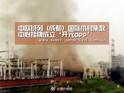 中欧班列(成都)国际木材集散中心挂牌成立‘开元app’(图2) 开元app官方入口